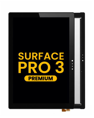 LCD Assembly without Frame for Microsoft Surface Pro 3 (1631 / TOM12H20) (BLACK) (Premium)