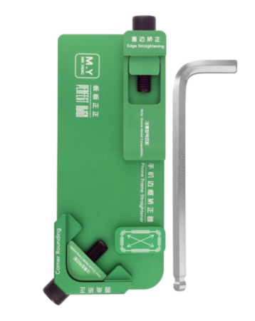 M.Y R002 Phone Frame Straightener 2 in 1 Straight Edges with Rounded Corners