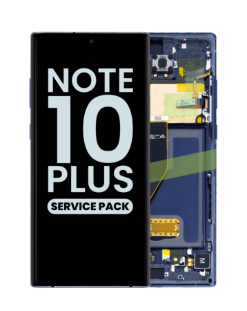Order the OLED Assembly with Frame for Galaxy Note 10 Plus N975 in Aura Blue, Service Pack.