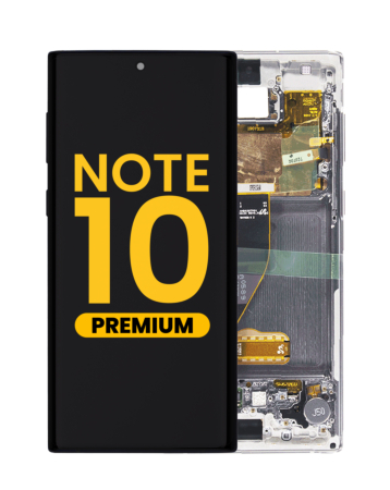 Shop the OLED Assembly with Frame for Galaxy Note 10 N970 in Aura White, Premium.