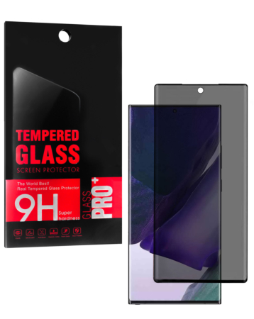 Privacy Tempered Glass for Galaxy Note 20 Ultra (Case Friendly / 3D Curved / Anti-Spy / 1 Piece)