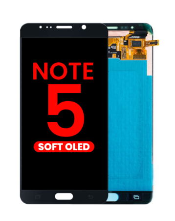 Shop the OLED Assembly with Frame for Galaxy Note 5 N920 in Black, Aftermarket OLED.