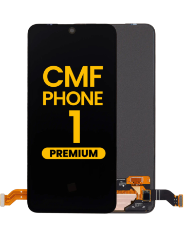 OLED Assembly with Frame for Nothing CMF Phone 1 (BLACK) (Premium)