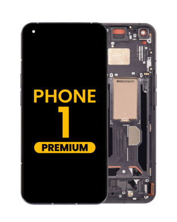 OLED Assembly with Frame for Nothing Phone 1 (BLACK) (Premium)