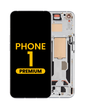 OLED Assembly with Frame for Nothing Phone 1 (WHITE) (Premium)