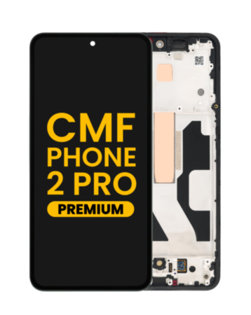 OLED Assembly with Frame for Nothing CMF Phone 2 Pro (Premium)