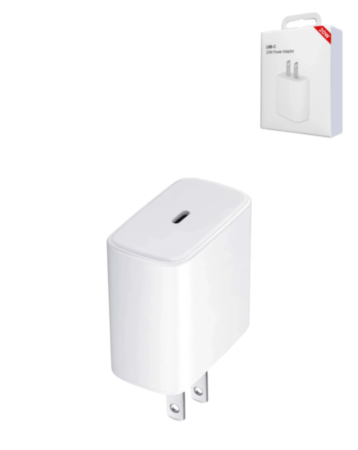 USB-C Power Adapter (20W) (Oem Pull A Grade) (Only Ground Shipping)