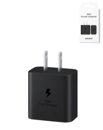 USB-C Samsung Wall Power Adapter (25W) (Oem Pull A Grade) (Only Ground Shipping)