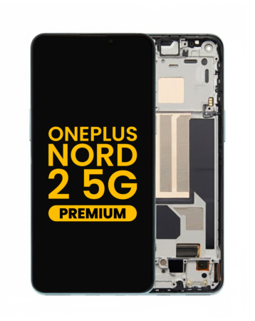 OLED Assembly with Frame for OnePlus Nord 2 5G (GREEN WOOD) (Premium)