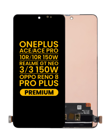 OLED Assembly without Frame OnePlus Ace / Ace Pro / 10R / 10R 150W / Realme GT Neo 3 / Realme GT Neo 3 150W / Oppo Reno8 Pro Plus (ALL COLORS) (Premium)