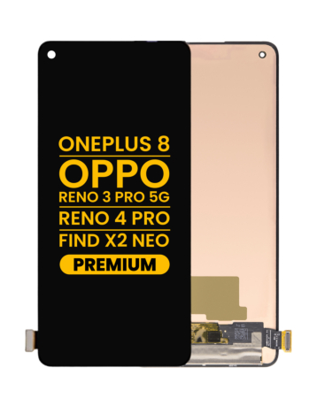 OLED Assembly without Frame for OnePlus 8 / OPPO Reno 3 Pro 5G / OPPO Reno 4 Pro / OPPO Find X2 Neo (Premium)
