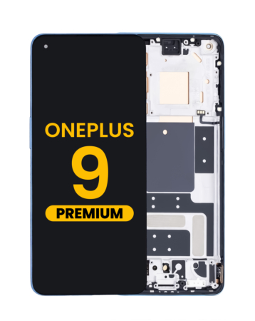 OLED Assembly with Frame for OnePlus 9 (BLUE) (US Version) (Premium)