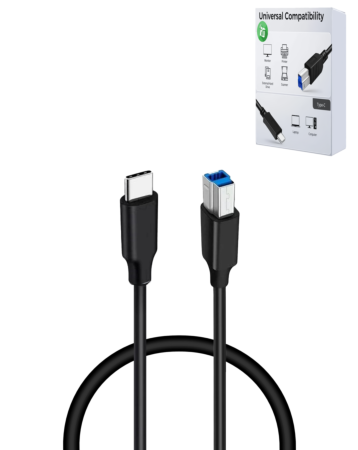 Onten USB C to Printer Cable (3ft) (Only Ground Shipping)