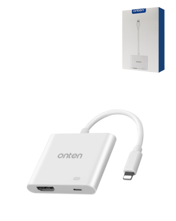 Onten 2in1 Display Converter for USB L to HDMI + PD (with Chip) (Only Ground Shipping)