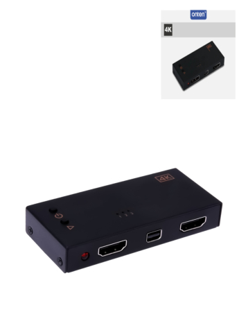 Onten Intelligent Splitter / Switcher for (HDMI / MINI DP / DP to HDMI) (Only Ground Shipping)