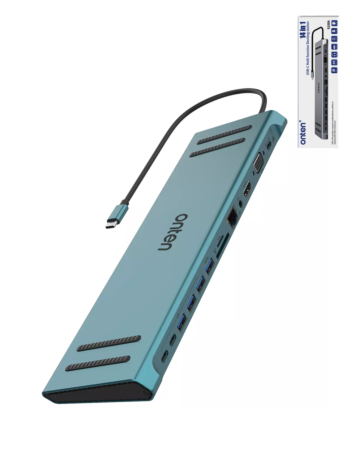 Onten 14in1 USB C Multifunctional Dock Station (Only Ground Shipping)