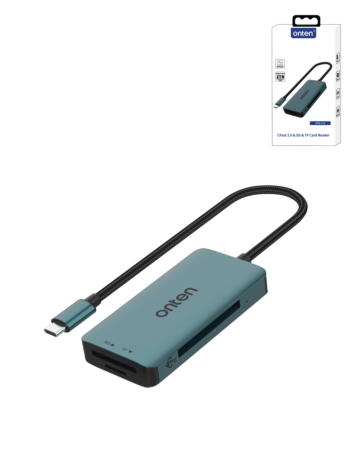 Onten 3in1 USB C Card Reader (CF / SD / microSD) (Only Ground Shipping)