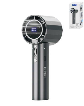 Onten 100-Speed Adjustable Handheld Fan (Only Ground Shipping)