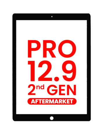 Digitizer Glass for iPad Pro 12.9 (2nd Gen / 2017) (BLACK) (Aftermarket)
