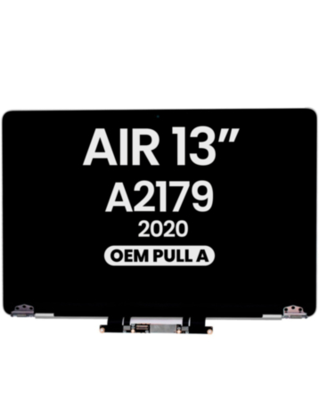 MacBook Air 13" Retina (A2179 / Early 2020) LCD Assembly (SPACE GRAY) (OEM Pull A