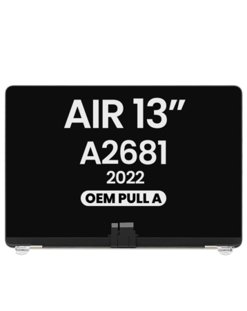 LCD Assembly (STARLIGHT) (OEM Pull A Grade) for MacBook Air 13" (A2681 / Mid 2022)