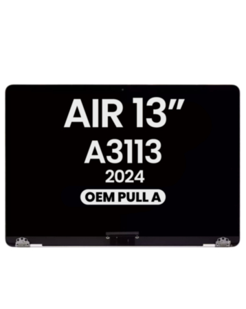LCD Assembly (SILVER) (OEM Pull A Grade) for MacBook Air 13" (A3113 / 2024)