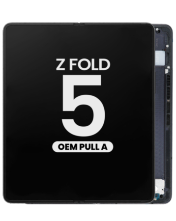 OLED Assembly with Frame for Galaxy Z Fold 5 F946 (PHANTOM BLACK) (Pull A Grade)