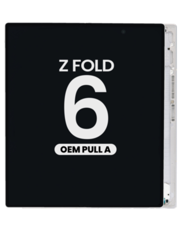 OLED Assembly with Frame for Galaxy Z Fold 6 F956 (SILVER SHADOW) (OEM Pull A Grade)