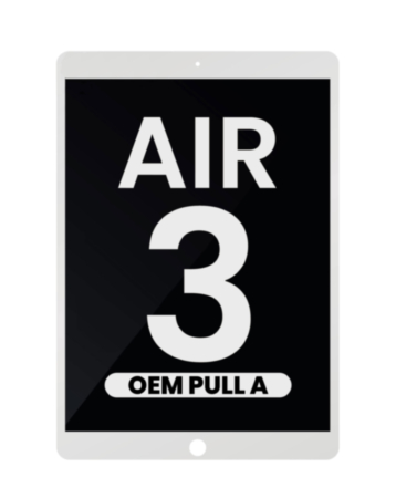 LCD and Digitizer Assembly for iPad Air 3 (WHITE) (OEM Pull A Grade)
