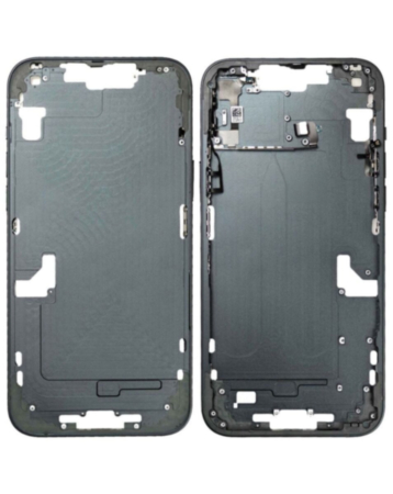 Middle Frame with Small Parts iPhone 14 Plus (BLACK) (US Version) (OEM Pull B Grade)