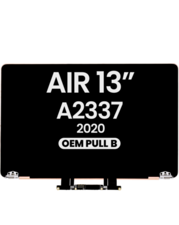 MacBook Air 13" Retina (A2337 / Late 2020) (M1) LCD Assembly (ROSE GOLD) (OEM Pull B Grade)