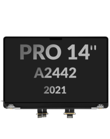 MacBook Pro 14" (A2442 / Late 2021) LCD Assembly (SPACE GRAY) (Oem Pull B Grade) (Only Ground Shipping)