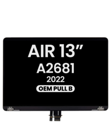 LCD Assembly (STARLIGHT) (OEM Pull B Grade) for MacBook Air 13" (A2681 / Mid 2022)