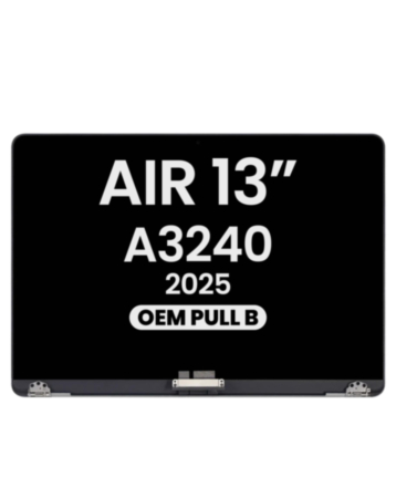 LCD Assembly for MacBook Air 13" (A3240 / Early 2025) (OEM Pull B Grade) (SILVER)