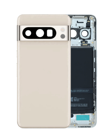 Housing Frame with Battery for Google Pixel 8 Pro (PORCELAIN) (OEM Pull B Grade) (Only Ground Shipping)