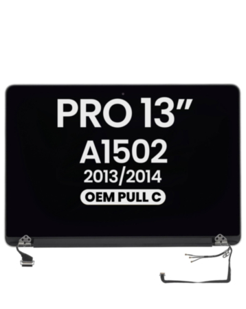 LCD Assembly for MacBook Pro Retina 13"(A1502 / Early 2015)(SILVER) (OEM Pull C Grade)