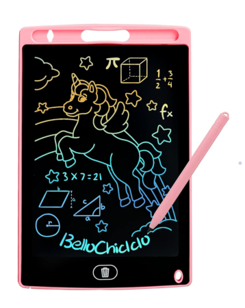 10.5" Kids Writing Doodle Pad - PINK (Only Ground Shipping)