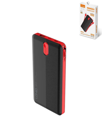 LDNIO PQ13 Power Bank (BLACK) (10000 mAh) (Only Ground Shipping)