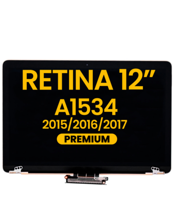 LCD Assembly (ROSE GOLD) (Premium) for MacBook Retina 12" (A1534 / Early 2015 / Early 2016 / Mid 2017)