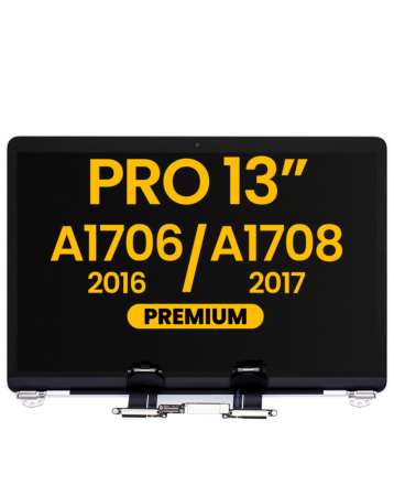 LCD Assembly (SILVER) (Premium) for MacBook Pro 13" with Touch Bar / Pro 13" (A1706 / Late 2016) (A1708 / Mid 2017)