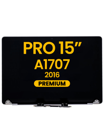LCD Assembly (SILVER) (Premium) for MacBook Pro 15" with Touch Bar (A1707 / Late 2016)