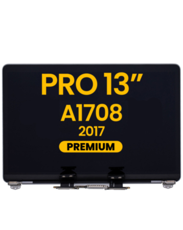 LCD Assembly (SPACE GRAY) (Premium) for MacBook Pro 13" (A1708 / Mid 2017)