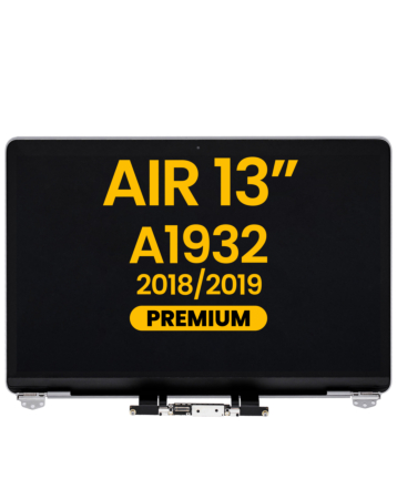 LCD Assembly (SPACE GRAY) (Premium) for MacBook Air 13" Retina (A1932 / Late 2018 / Early 2019)