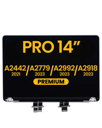 LCD Assembly (SPACE GRAY) (Premium) for MacBook Pro 14" (A2442 / Late 2021) / (A2779 / Late 2023 ) / (A2992 / Late 2023) / (A2918 / Late 2023)