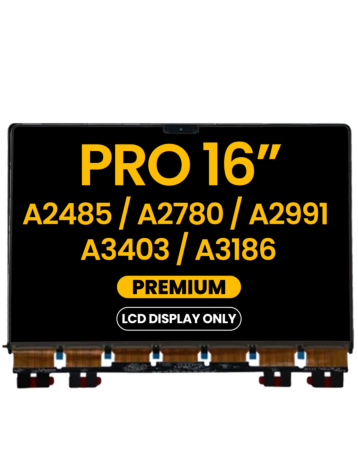 LCD Display Only (Premium) for MacBook Pro 16" (A2485 / A2780 / A2991 / A3403 / A3186)