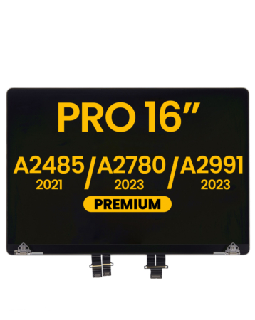 LCD Assembly (SPACE GRAY) (Premium) for MacBook Pro 16" (A2485 / Late 2021) / (A2780 / Late 2023 / (A2991 / Late 2023)