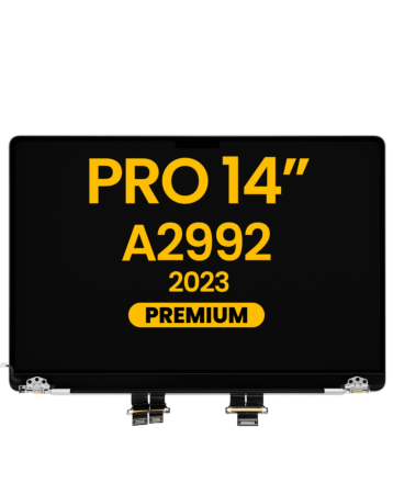 LCD Assembly (SPACE BLACK) for MacBook Pro 14" (A2992 / Late 2023) (Premium)