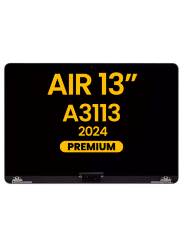 LCD Assembly (MIDNIGHT) (Premium) for MacBook Air 13" (A3113 / 2024)