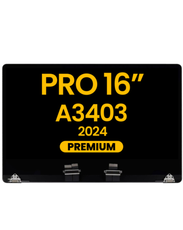 LCD Assembly (SILVER) (Premium) for MacBook Pro 16" (M4) (A3403 / Late 2024)