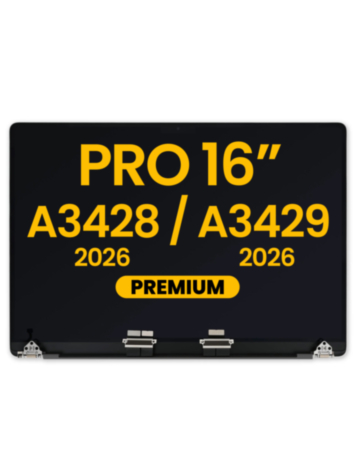 LCD Assembly (SPACE BLACK) (Premium) for MacBook Pro 16" (M5) (A3428 / A3429 / 2026)